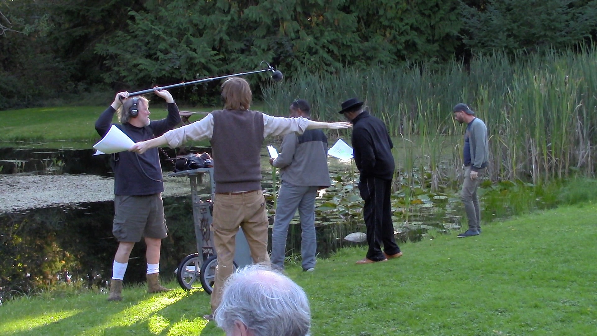 Behind the scenes photo 7 from the Treasure Island production.