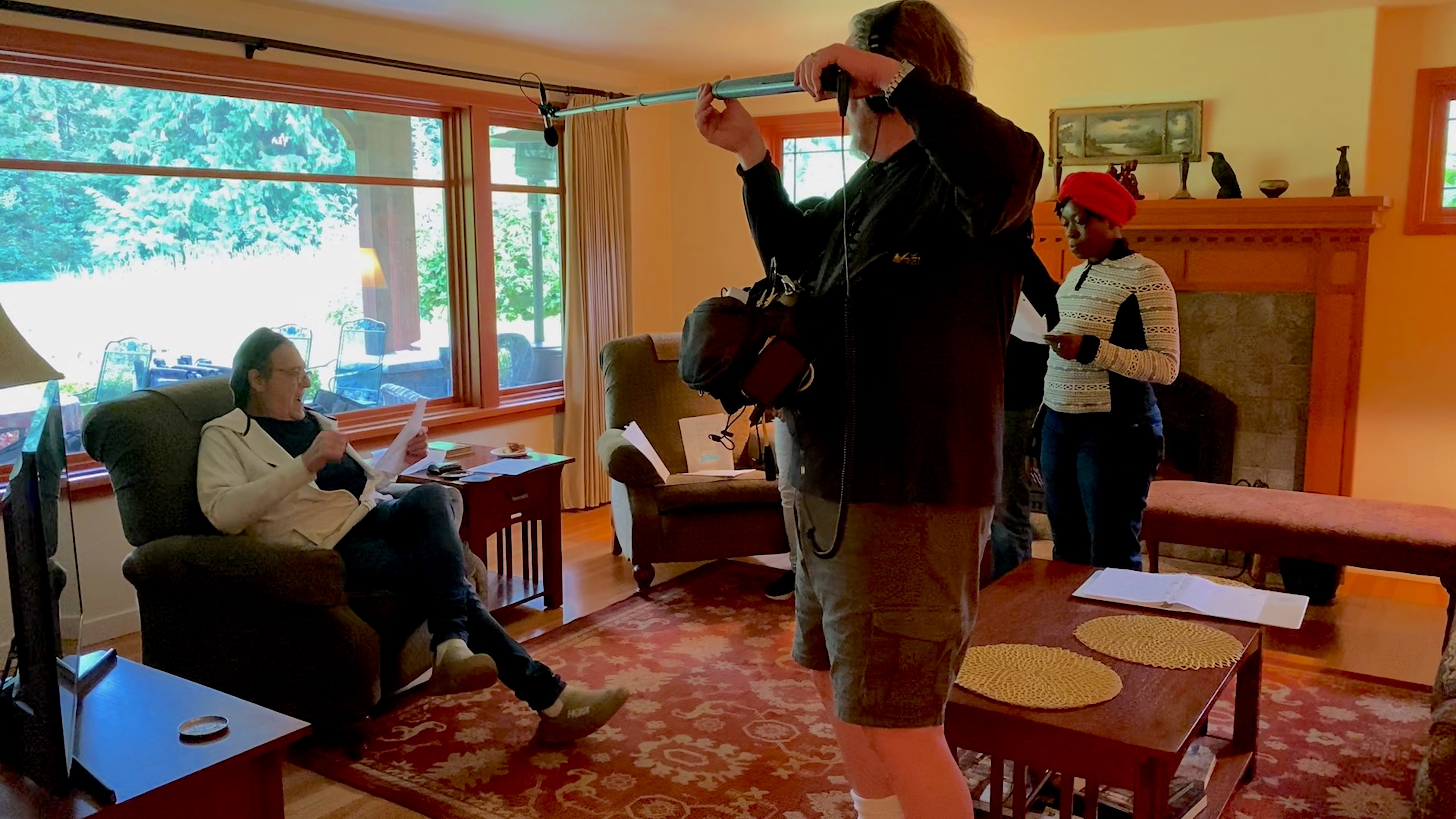 Behind the scenes photo 4 from the Treasure Island production.