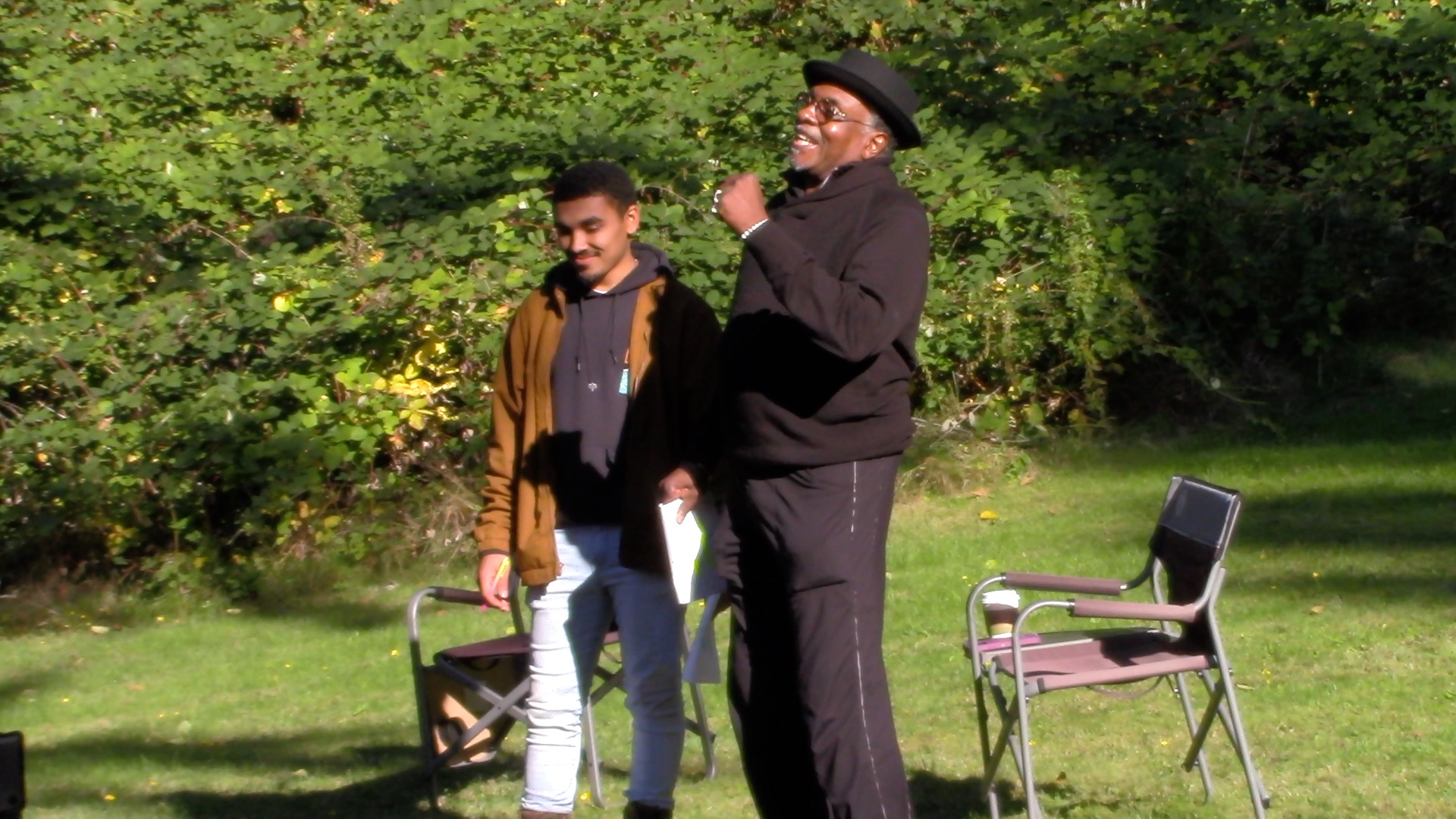 Behind the scenes photo 5 from the Treasure Island production.