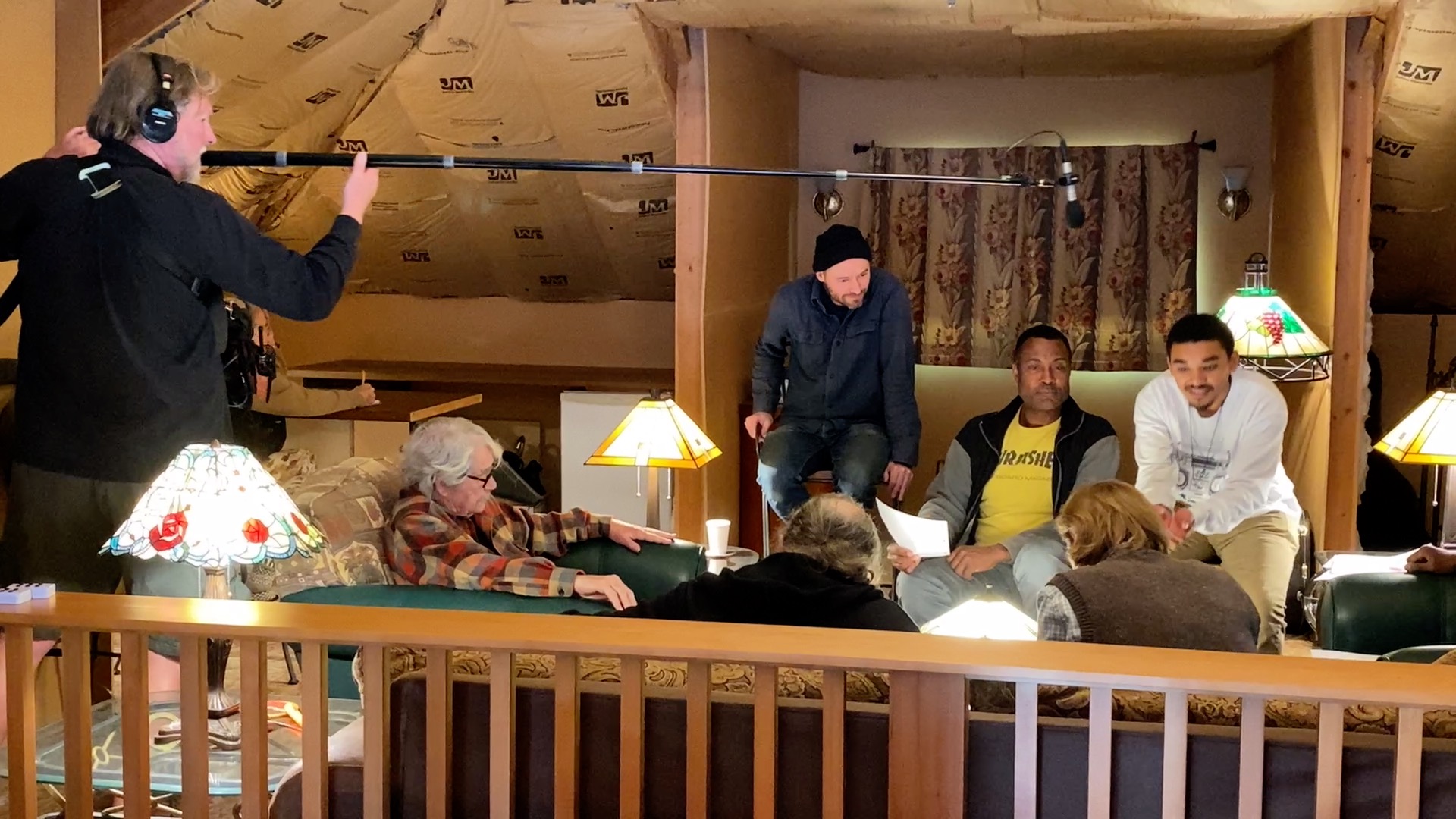 Behind the scenes photo 6 from the Treasure Island production.